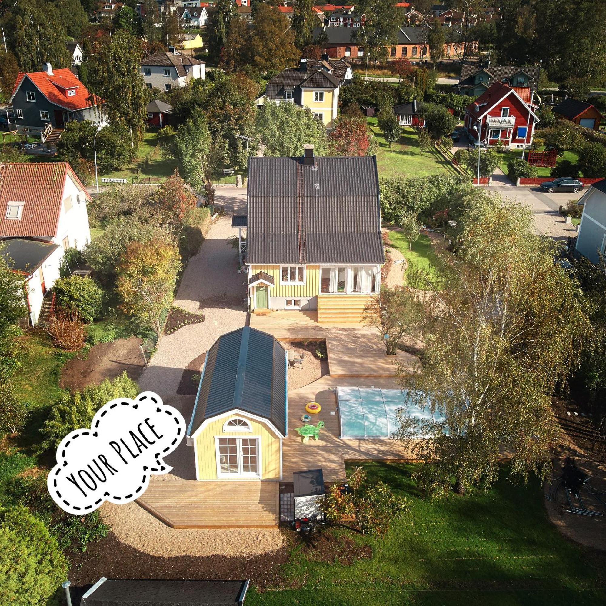 Charming Little Country House In Central Aelmhult Exteriör bild